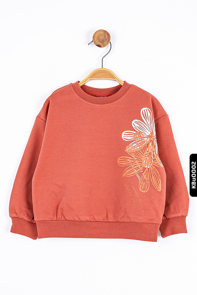 nk kids سويت شيرت للفتيات الصغيرات من عمر 9 إلى 24 شهرًا 35609