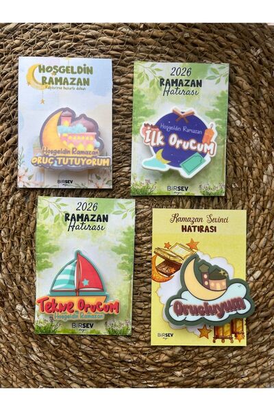 hemdemhediyelik 1 Adet Oruç Tutuyorum İlk Orucum Tekne Orucu Rozeti Ramazan H...