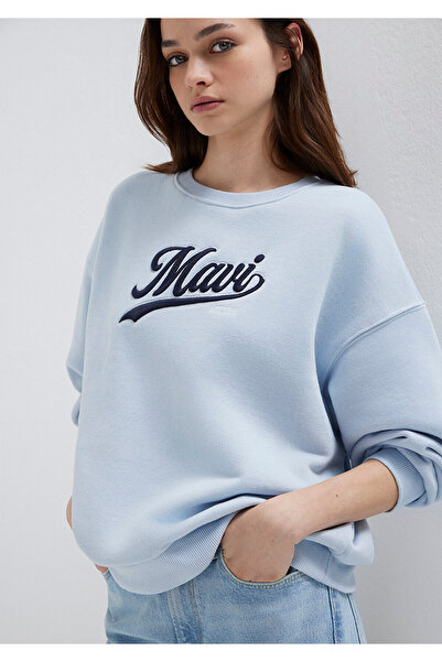 Mavi Logo Printed Sweatshirt 1S10419-70813