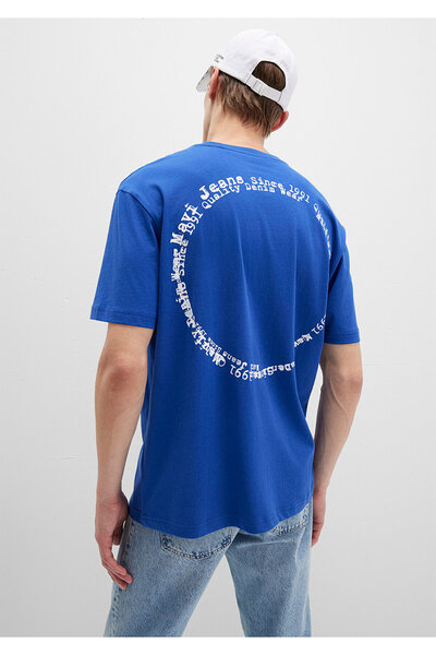 Mavi Τζιν μπλουζάκι με στάμπα Loose Fit / Loose Relaxed Fit 0612899-70907