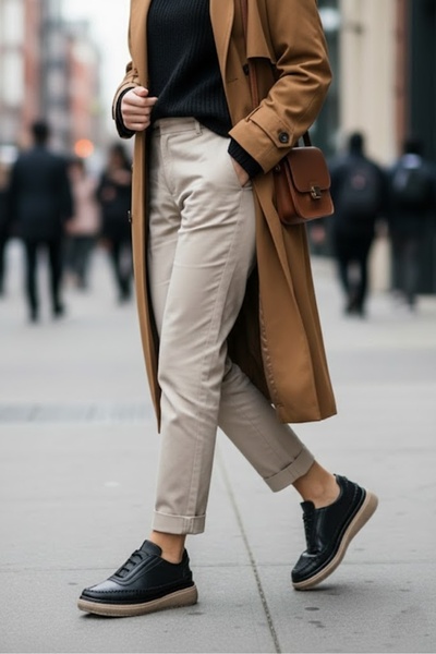 Mammamia Kadın Casual Ayakkabı - Günlük Ayakkabı - Siyah Rahatlık - D25KA-115-B