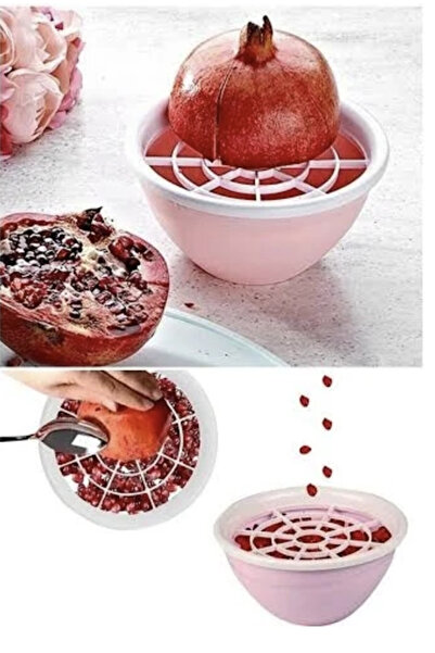 Kenpool Nar Soyucu Meyve Araçları Alet Nar Ayıklama Soyma Kase Pratik Mutfak