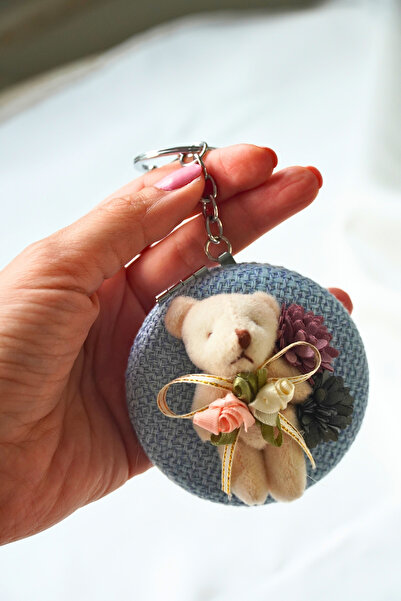 Vina Bag Aynalı Ayıcık Çanta Charmı