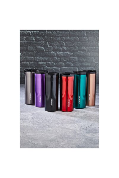 Go İthalat Ckr-2041 400ml long color steel thermos cup