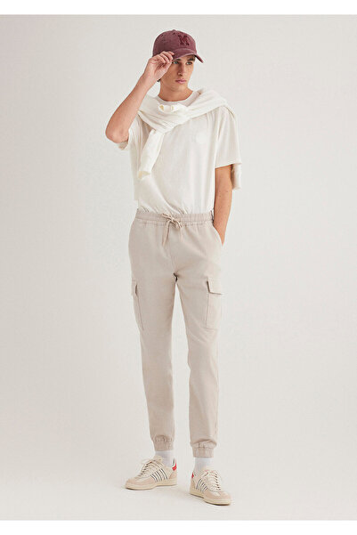 Mavi 000125 -70144 Model Beige Cargo Pants