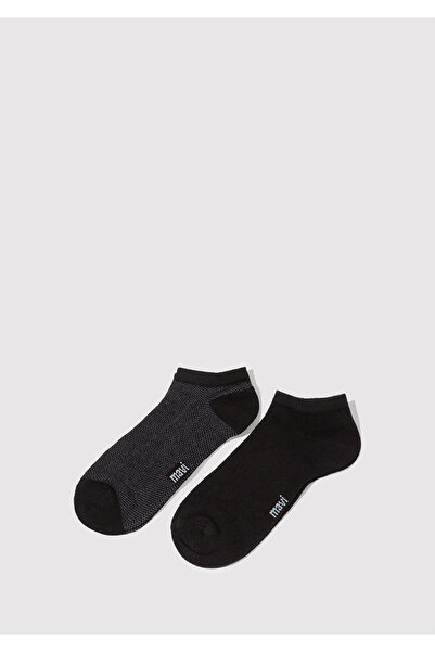 Mavi 2er-Pack schwarze Booties-Socken 090985 -902