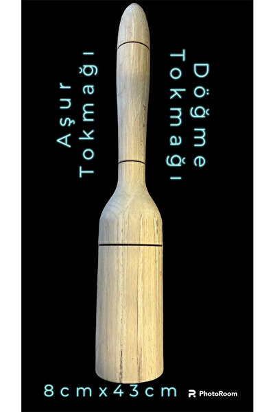 zagorwood Hatay Yöresel Ahşap Herise Aşur Buğday Döğme Keşkek Tokmağı