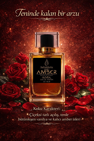 safranbolu miski amber Miski Amber Etkileyici Kadın Afrodizyaklı Parfüm