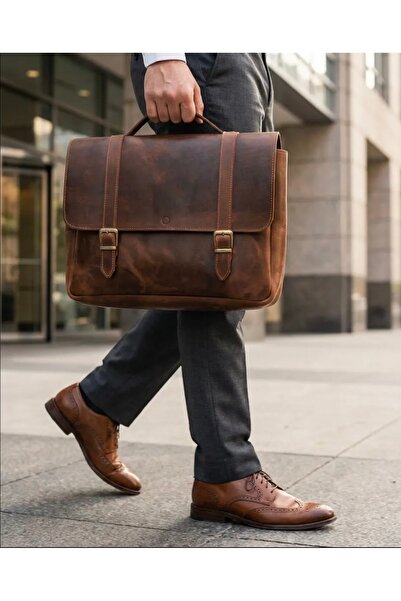 petra HAKİKİ DERİ OMUZ VE SIRT ÇANTASI