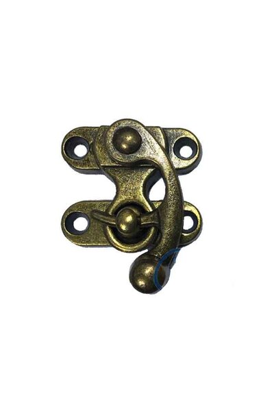 Skygo 1 Piece Small Antique Bow Eye - Wooden Box Clip