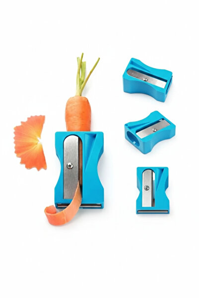 ASATAK Kalemtraş Şeklinde Sebze ve Meyve Soyacağı – Havuç, Salatalık, Elma Re...