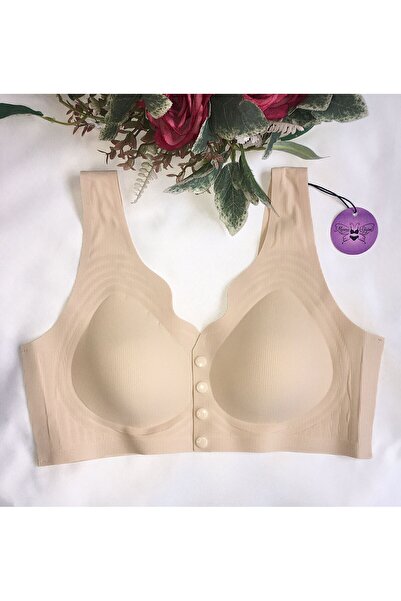 Menesa İç Giyim Ghost Laser Front Button Invisible Non-Wired Bra with Removab...