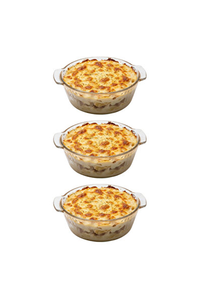 Generic طقم قالب كيك وبشاميل بايركس مزخرف - قطرها 10