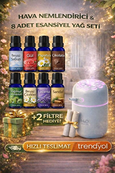 luvroshe 8 ADET KOKU + KOKU DAĞITICI CİHAZ + 1 FLİTRE HEDİYE