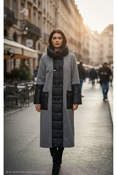 fatma kadın büyük beden parka