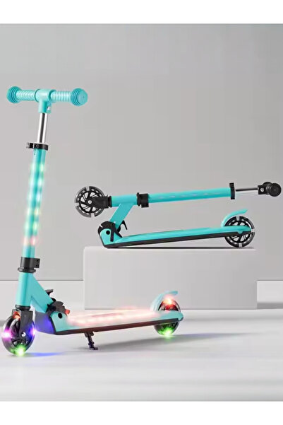 OEM 2-wheeled children's scooter, foldable design, with LED light wheels, adj...