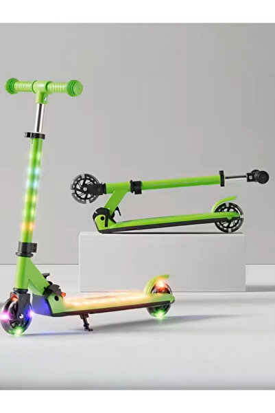 OEM 2-wheeled children's scooter, foldable design, with LED light wheels, adj...