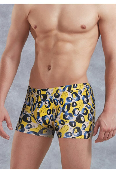 Doreanse Boxeri pentru bărbați BLUE LEOPARD