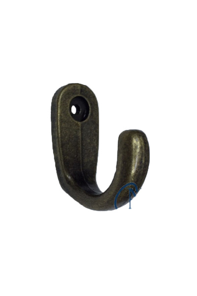 Skygo شماعة أكواب كبيرة مفردة، شماعة ديكور - عتيقة، 12x23x30 ملم