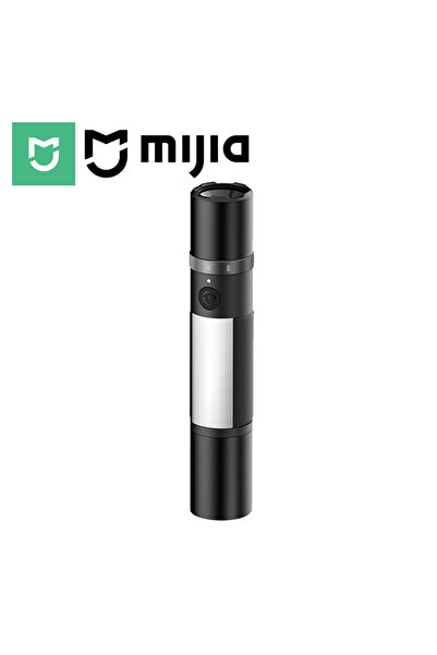 Xiaomi مصباح يدوي متعدد الوظائف من MIJIA باللون الأسود، بقوة إضاءة 1000 لومن،...