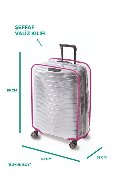 Trink Çanta Husă transparentă pentru valiză și husă de protecție pentru valiz...