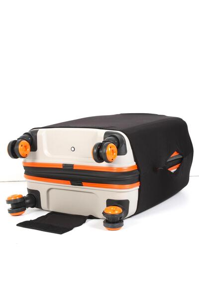 Trink Çanta Suitcase Cover and Luggage Cover - Stretch Fabric Stretch Fabric - Black - Trnk-Vlzsi̇yah300