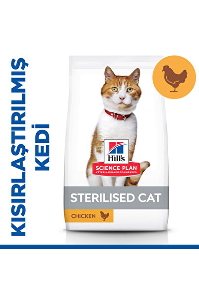 Hill's Hills Young Sterilised Tavuklu Kısırlaştırılmış Kedi Maması 3 Kg