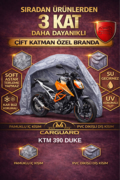 CarGuard غطاء محرك دراجة نارية من القماش القطني من ماركة Ktm 390 Duke - مصنوع...