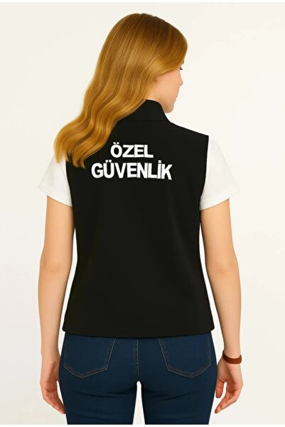 ARTHUR Nakış Işlemeli 4 Cepli Astarsız Özel Güvenlik Yeleği