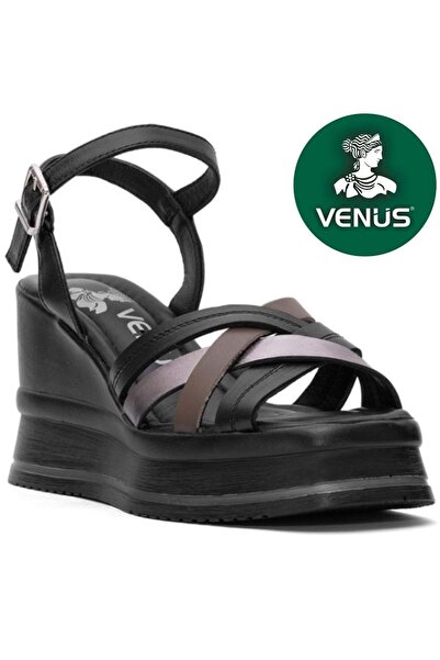 Venüs Sandale ortopedice confortabile pentru femei Helis din piele naturală N...
