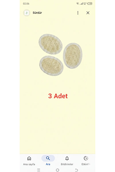 Beta 3 Adet doğal kabak lifi peeling etkili cilt temizleme kadın/ erkek için