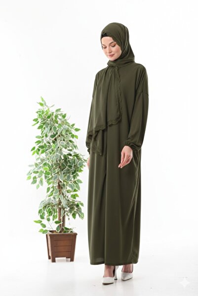 medipek dantelli başörtülü fermuarlı bilekleri lastikli kayma yapmaz namaz el...