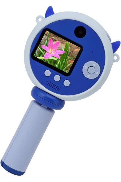 Kanonik Education Hd Kamera Karikatür Tripodlu Çocuk Dijital Kamera Fotoğraf ...