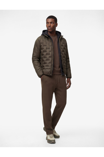 Koton Flat Leg Sweatpants with Pockets and Lace-Up Waist