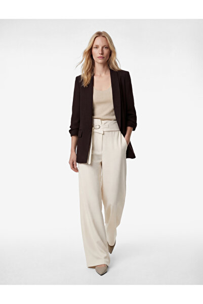 Koton Jachetă lungă cu mâneci 3/4 cu guler șal