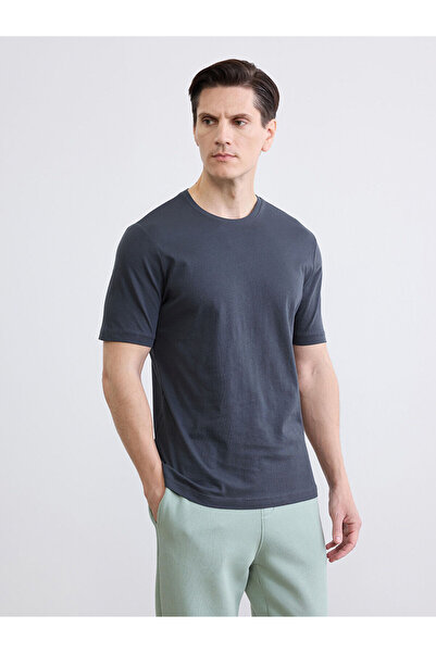 LC Waikiki LCWAIKIKI Classic Bisiklet Yaka Penye Erkek Tişört