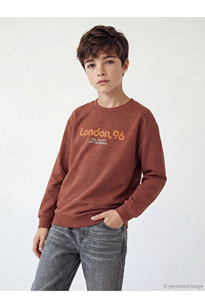 LC Waikiki LCW dječja majica sa okruglim izrezom i printom za dečake