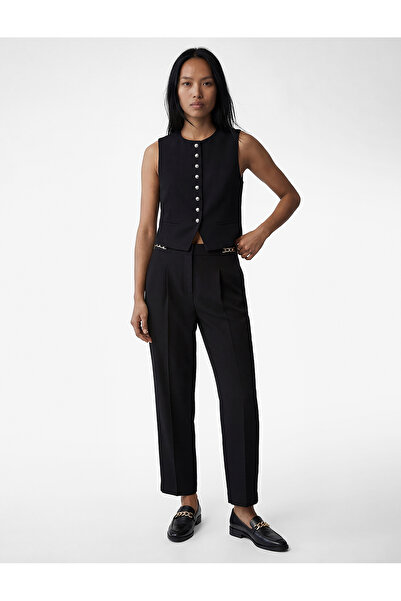 Koton Пъстри метални аксесоари към панталони с качулка