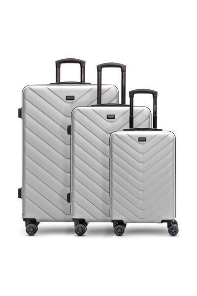 REDOLZ Essentials 07 3-SET 4 Rollen Kofferset 3-teilig