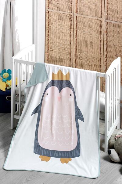 Miespiga بطانية أطفال البطريق 75x100 سم