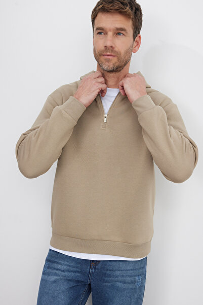 Tudors Унисекс, свободна кройка, удобна кройка, подплатена с памук, половин ц...