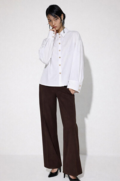 Touché Privé Double Cuff Gold Button Shirt