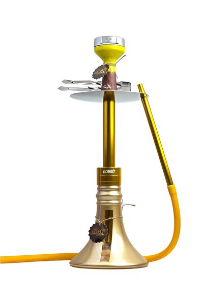 wow legend GOMBİT Gold Model Nargile Takımı