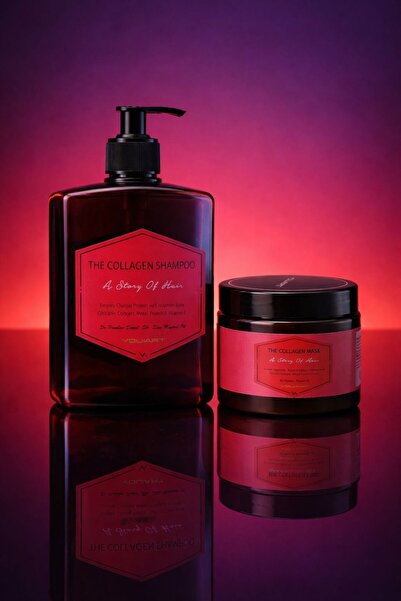 YOUART Kolajen Şampuan 500 Ml & Kolajen Maske 400 Ml