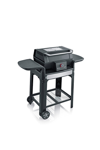 Severin PG-8107 Kapanabilir Ayaklı Elektrikli Barbekü Izgara Siyah