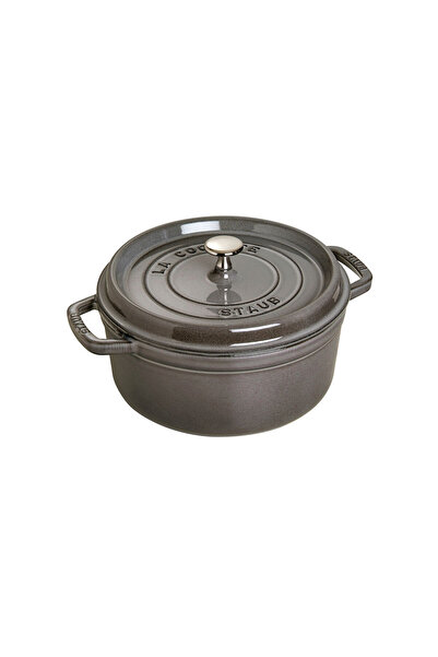 STAUB La Cocotte Döküm Tencere 18 cm Grafit Gri