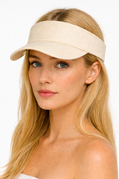 ZERAMİNE Pălărie cu vizor Pălărie de tenis Unisex Crem