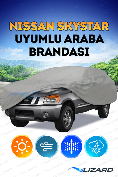 ByLizard Nissan Skystar Waterproof Car Tarpaulin Auto Tarpaulin Car Cover Veh...