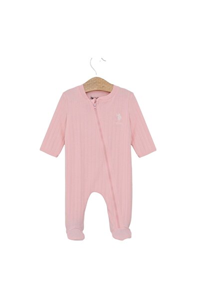U.S. Polo Assn. Kids US POLO KIZ PATİKLİ TULUM Açık Pembe