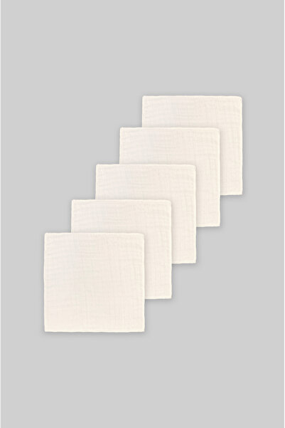 Lilalinda Shoulder/Mouth Cloth 100% Cotton Four Layers of Muslin 5-Piece Set